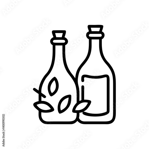 vinegar and oil
