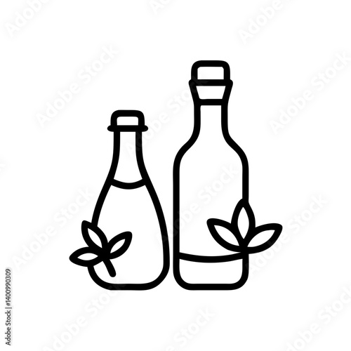 vinegar and oil