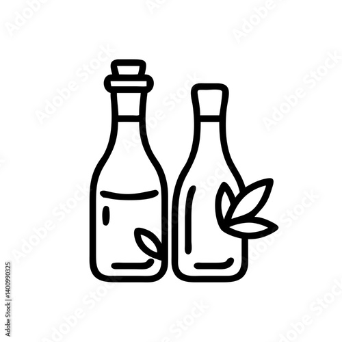 vinegar and oil
