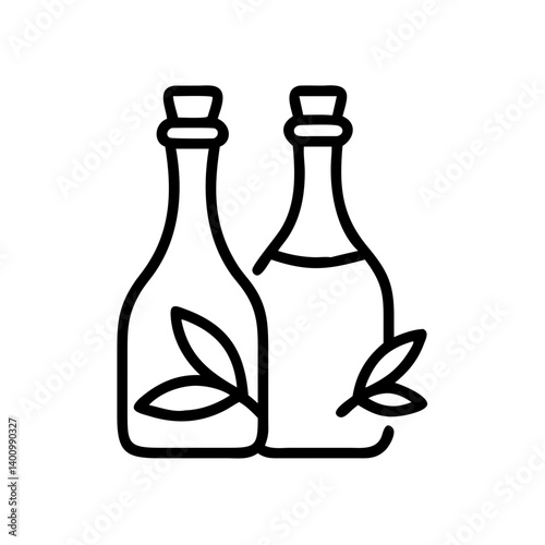vinegar and oil