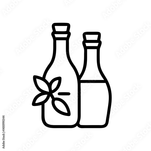 vinegar and oil