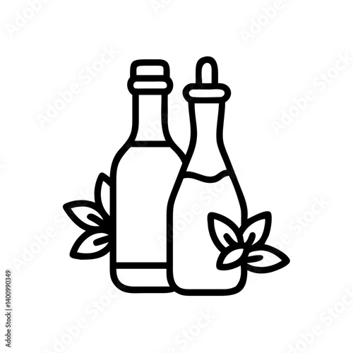vinegar and oil