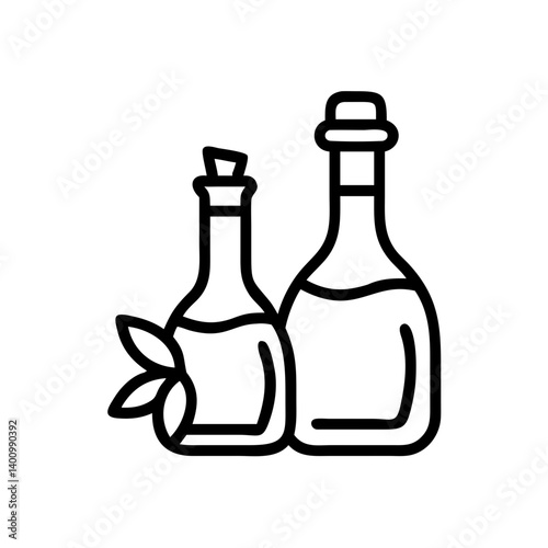 vinegar and oil
