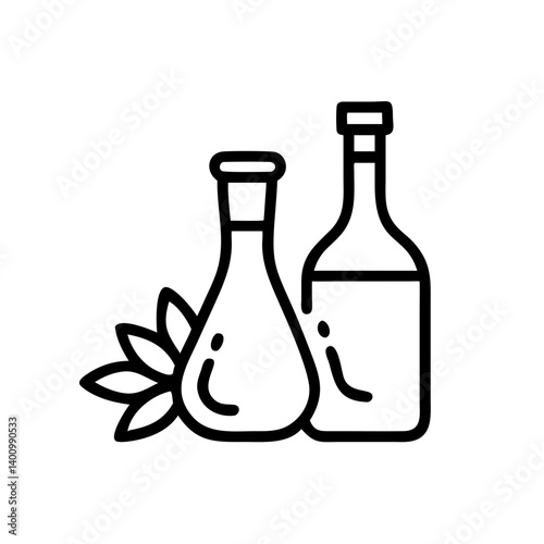 vinegar and oil
