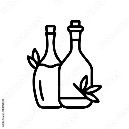 vinegar and oil