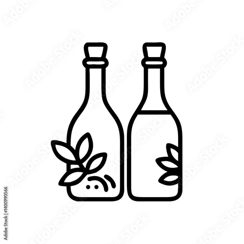 vinegar and oil