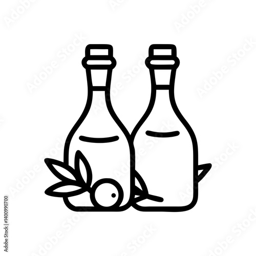 vinegar and oil