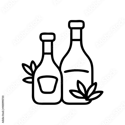 vinegar and oil