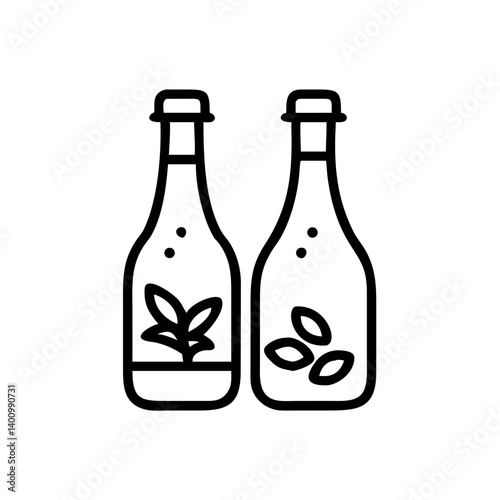 vinegar and oil