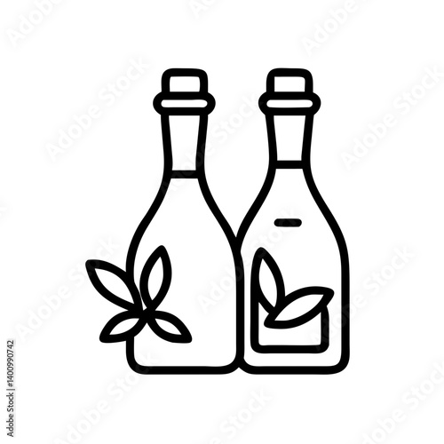 vinegar and oil