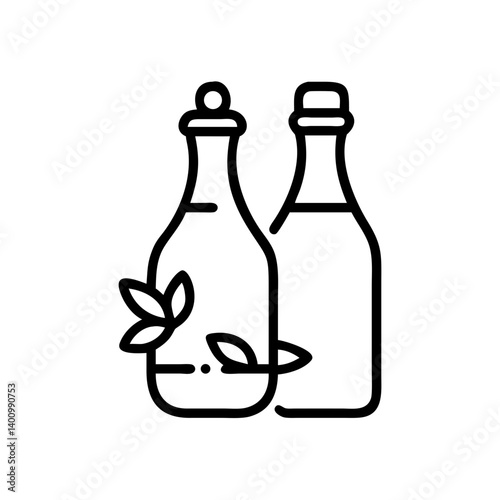 vinegar and oil