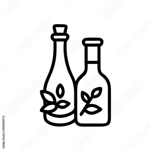 vinegar and oil