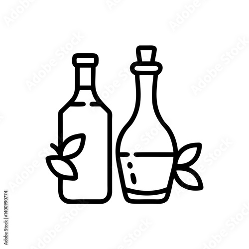 vinegar and oil