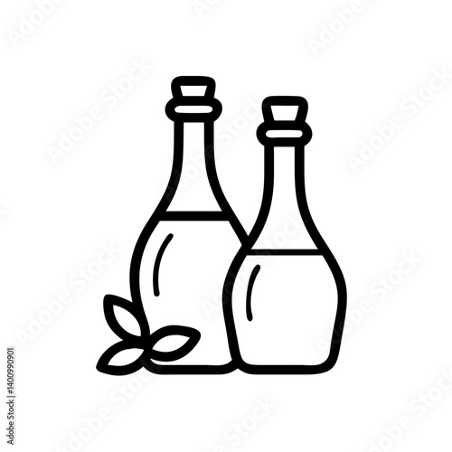 vinegar and oil