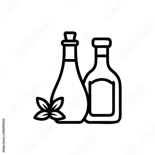 vinegar and oil