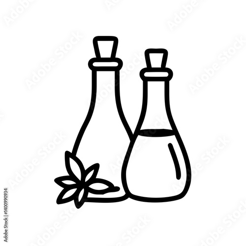 vinegar and oil