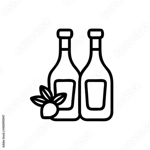vinegar and oil
