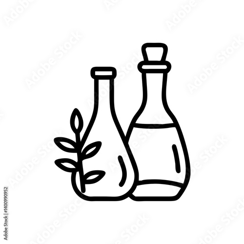 vinegar and oil