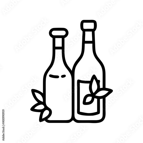 vinegar and oil