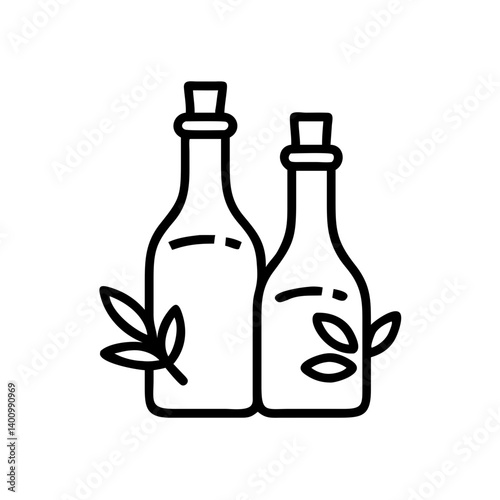 vinegar and oil