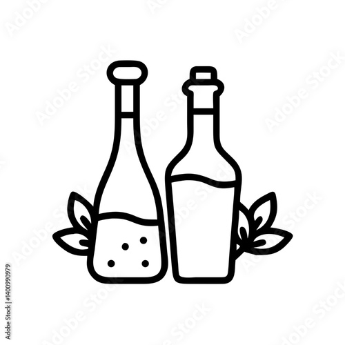 vinegar and oil