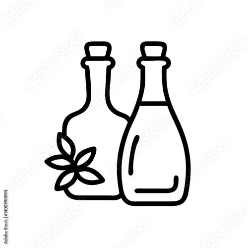 vinegar and oil