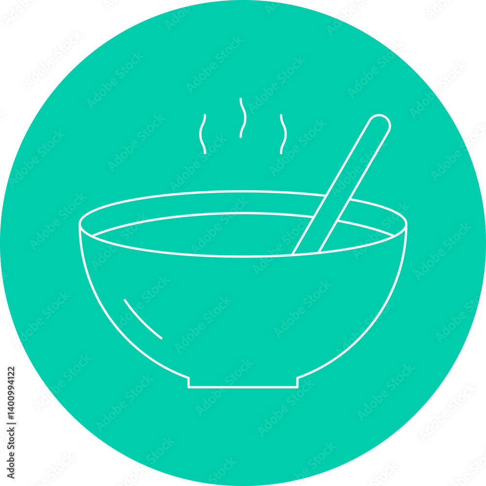 Soup icon single vector illustration Soup icon single vector illustration