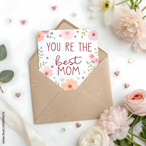 mother s day themed icons teacup with love you mom message