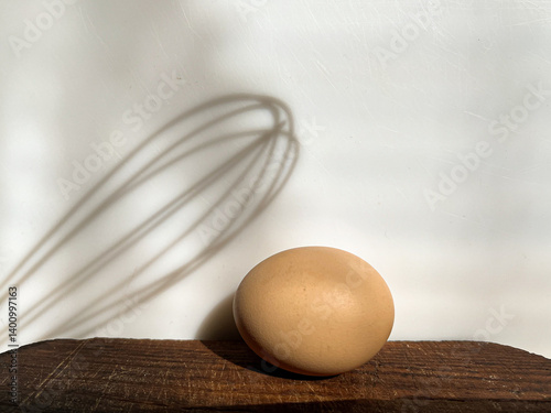 eggs and whisk