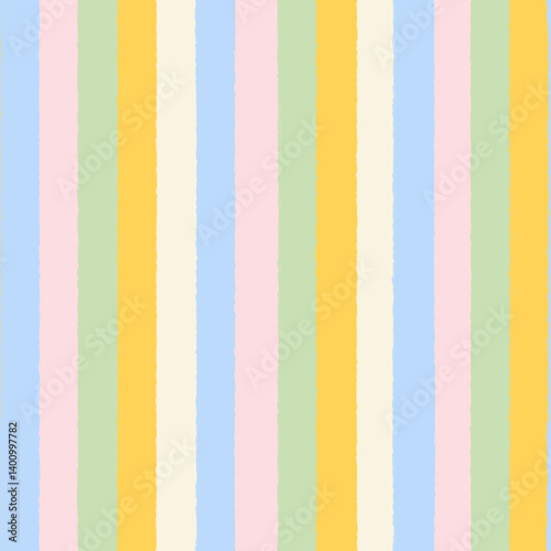 Colorful Vertical Stripes