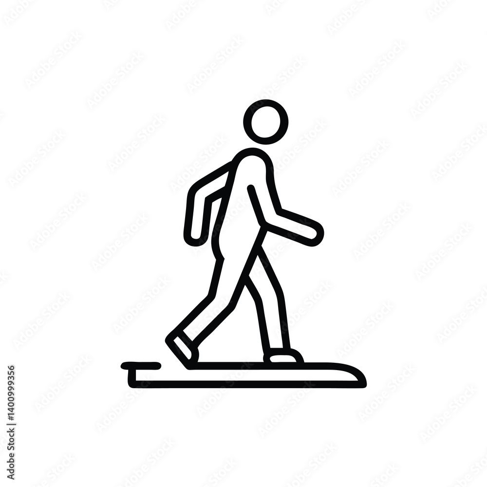Outline Icon Of A Person Walking,Flat Design Style For Ui Design And Web Development Projects Outline Icon Of A Person Walking,Flat Design Style For Ui Design And Web Development Projects