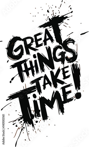Graffiti Style Typography Motivational T-Shirt Design – Urban Street Art Inspiration Tee
