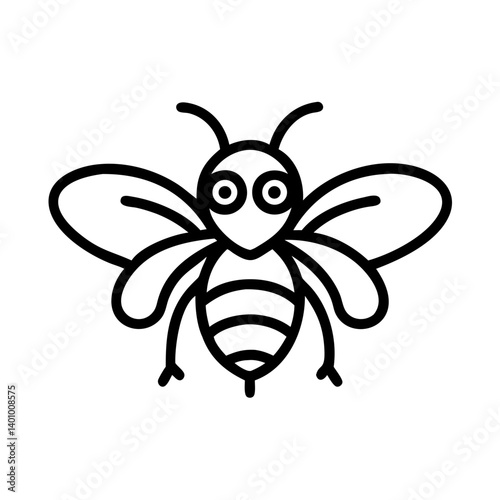 Bee Animal outline Icons