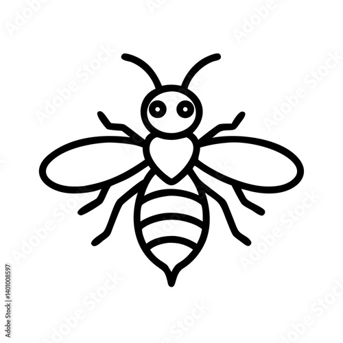 Bee Animal outline Icons