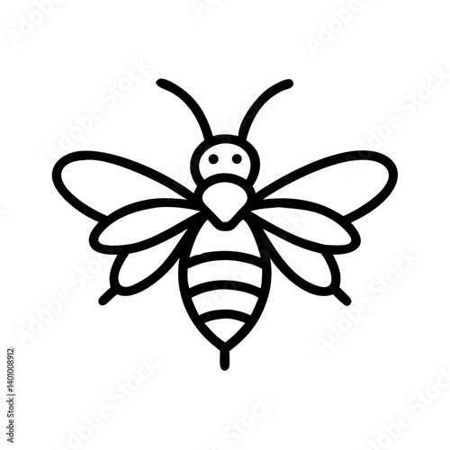 Bee Animal outline Icons