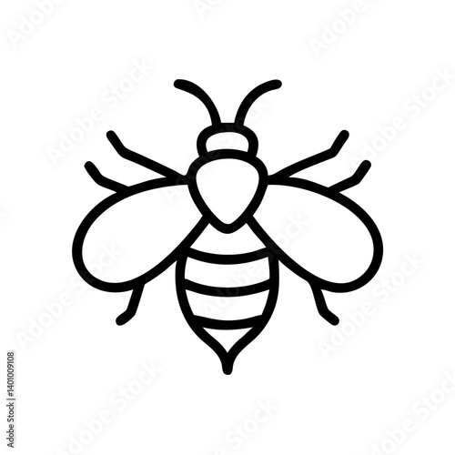 Bee Animal outline Icons