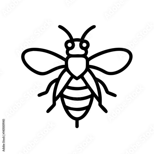 Bee Animal outline Icons