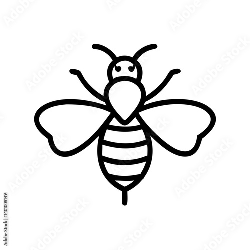 Bee Animal outline Icons