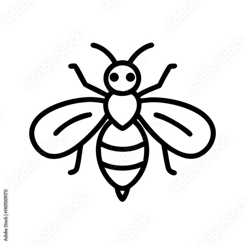 Bee Animal outline Icons