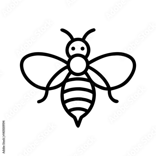 Bee Animal outline Icons