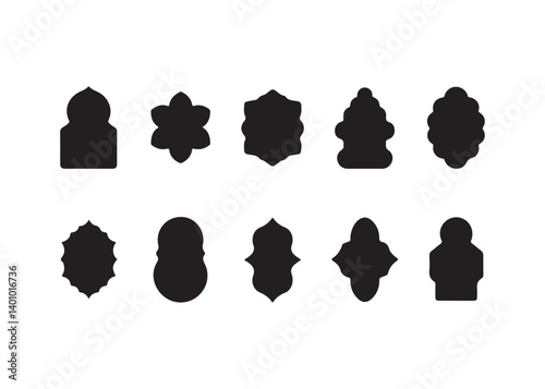 Collection of Islamic Architectural Window Designs