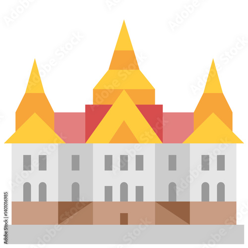 grand palace flat icon
