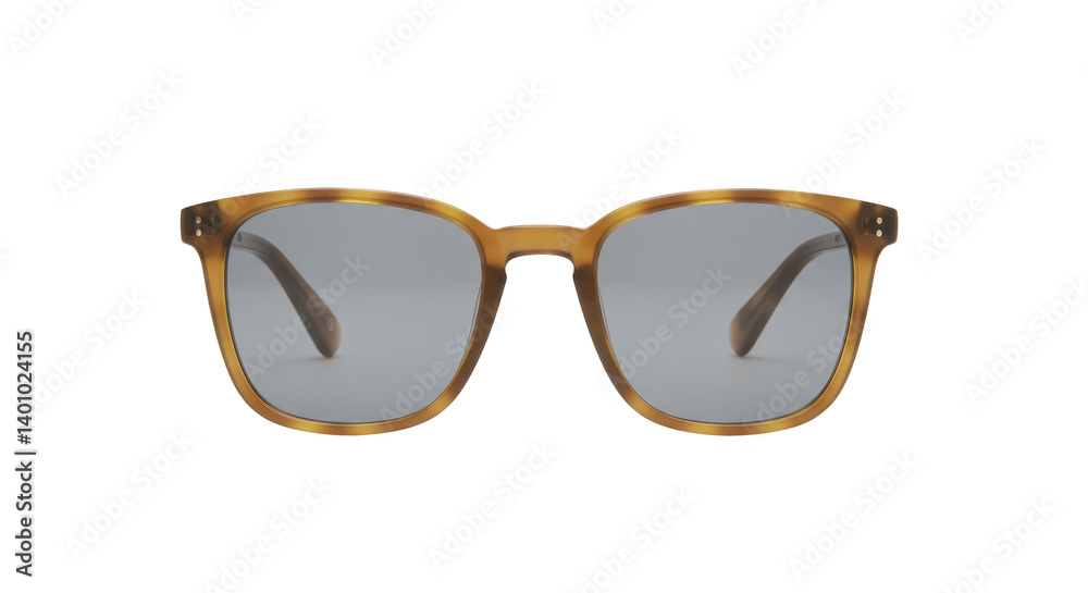 Fototapeta premium Isolated Brown Eyeglasses