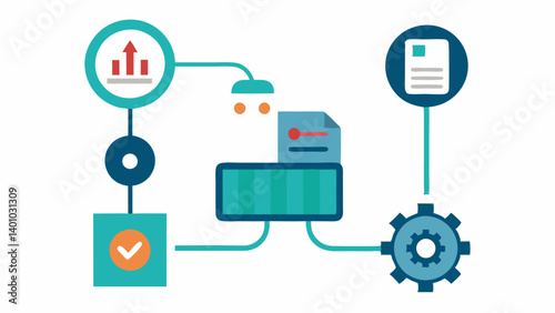 AI Feedback Loop A visual representation of an AI feedback loop showing how data from inspections is fed back into the manufacturing process for continuous improvement.