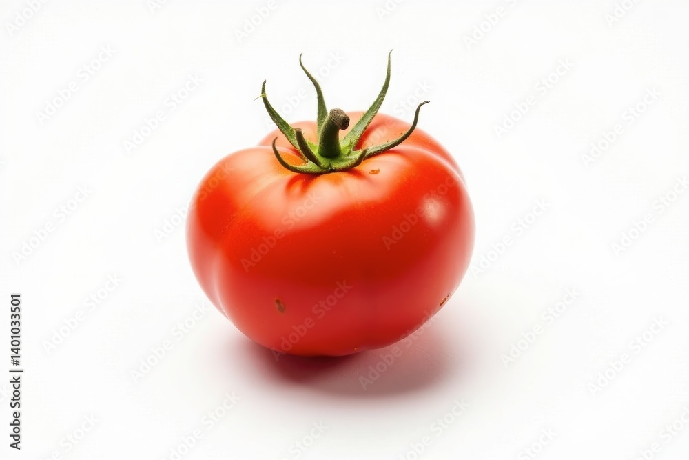 Red ripe Roma tomato or plum tomato isolated on white background. File contains clipping path. Red ripe Roma tomato or plum tomato isolated on white background. File contains clipping path.