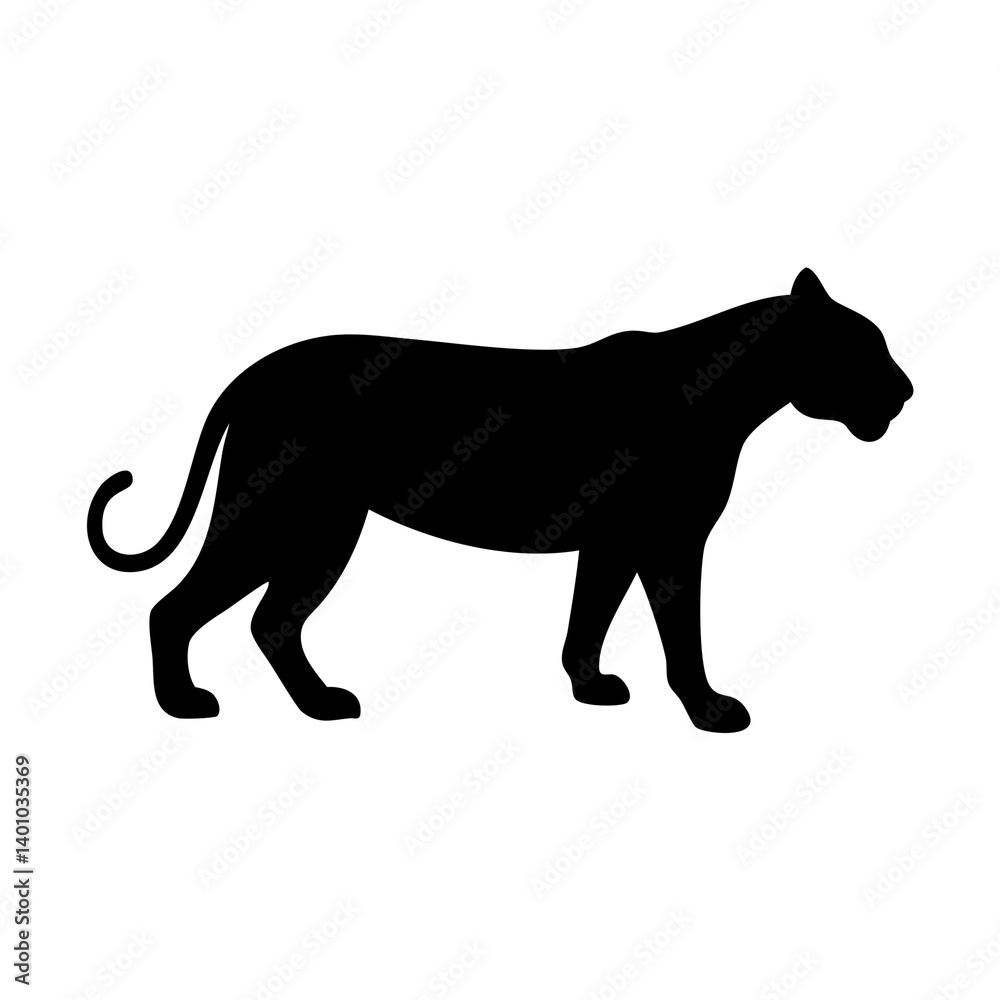 black panther vector