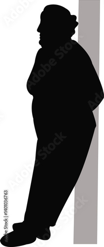  a woman body silhouette vector