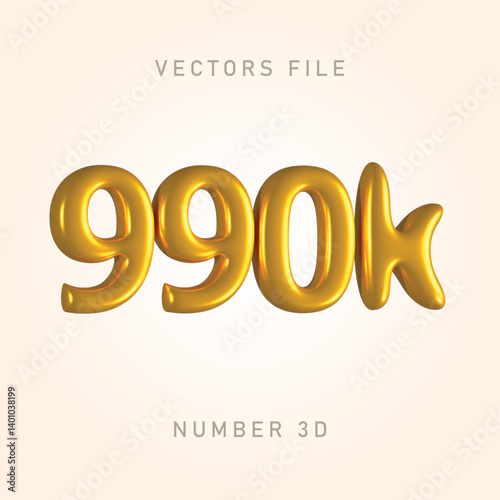990k gold color, shiny and clean