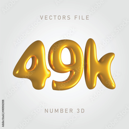 49k gold color, shiny and clean