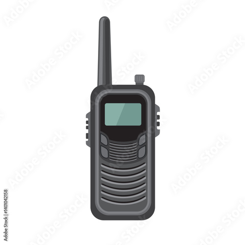 walkie talkie vector illustration flat design